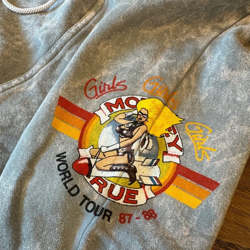 Global Motley Crue Acid Wash Sweatpants S/M